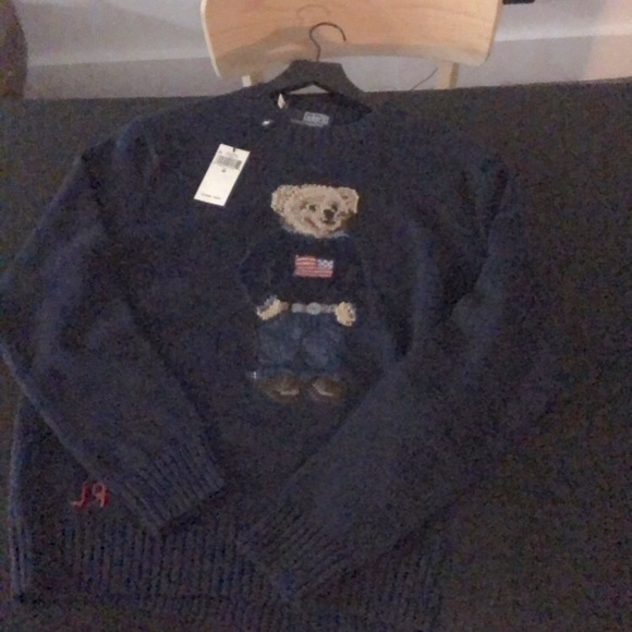 Ralph Lauren Teddy Bear sweater - Picture 1 of 2